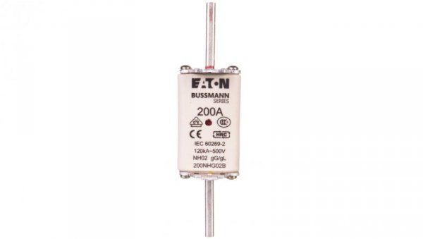 Wkładka bezpiecznikowa NH02 200A gL/gG 500V 200NHG02B