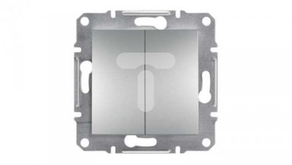 ASFORA Łącznik świecznikowy (z. śrub) bez ramki aluminium EPH0300361