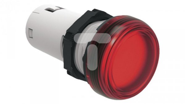 Lampka sygnalizacyjna LED jednoczęściowa czerwona 12VAC/DC LPMLA4