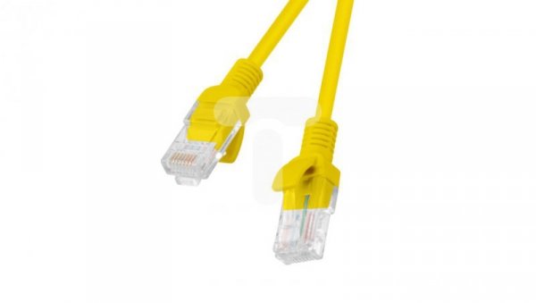 Kabel krosowy patchcord U/UTP kat.6 5m żółty PCU6-10CC-0500-Y