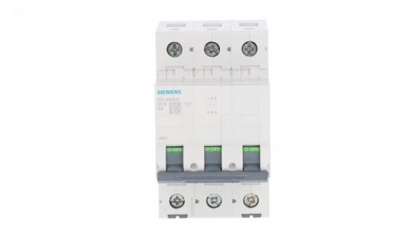 Wyłącznik nadprądowy 3P B 6A 10kA AC 5SL4306-6