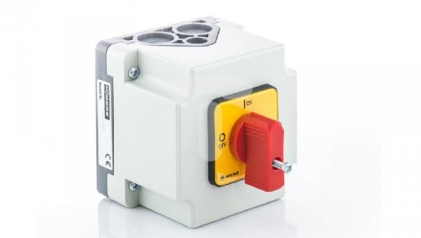 Łącznik krzykowy 0-1 3P 32A IP65 w obudowie ML032.3-RG1/OB