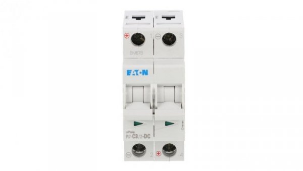 Wyłącznik nadprądowy 2P C 3A 10kA DC PL7-C3/2-DC 264897