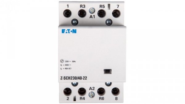 Stycznik modułowy 40A 2Z 2R 230V AC Z-SCH230/40-22 248853