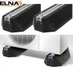 Podstawa gumowa, wspornik 40 cm, RB40-0, mocowanie jednostki zewnętrznej klimatyzatora (2 szt)