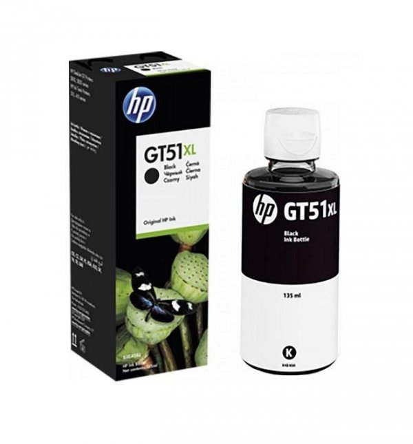HP GT51XL (X4E40AE) TUSZ ORYGINALNY do HP DeskJet GT 5810 HP DeskJet GT 5820, Ink Tank 110, 115 - M0H57AE czarny