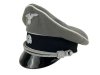 MC077  OFICERSKA CZAPKA  WAFFEN-SS - SZARA