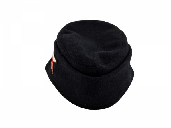 MC082 CZAPKA POLOWA M43 PROPORCZYK - POWSTANIE WARSZAWSKIE CZARNA