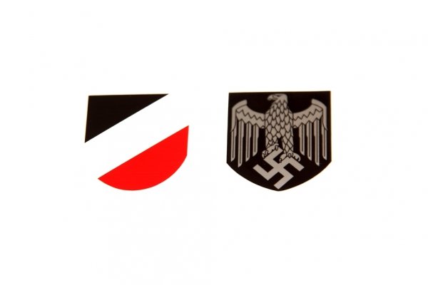 MH044 HEŁM NIEMIECKI M18 - SS LEIBSTANDARTE ADOLF HITLER CZARNY