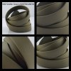 Linka dla psa CZARNO - KOLOROWA oryginalny BIOTHANE® 16 mm