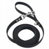Smycz dla psa CZARNA oryginalny BIOTHANE® 16 mm