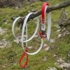 BIAŁO-CZERWONY ZESTAW KIBICA: Obroża z klamrą zatrzaskową AluMax 25 mm, XL (45-60cm) + smycz dł. 1,5 m BIOTHANE® 19 mm