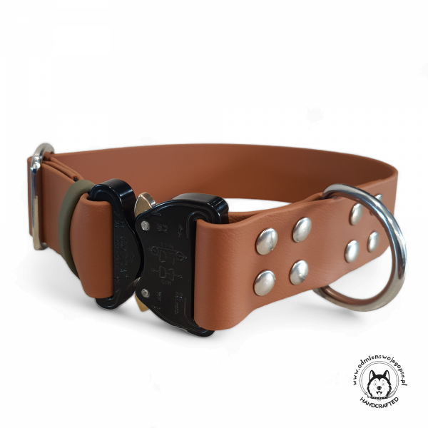 Obroża dla psa z klamrą COBRA® L (35 - 50 cm) oryginalny BIOTHANE® 38 mm