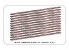 Aber WL2X5 Listwy drewniane z lipy 2x4x245mm x12 szt.