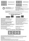 ToRo Model 35D68 - Polish Army vehicles Unit insignia, registration numbers 76 pattern & stencils 1/35