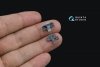 Quinta Studio QD+72152 AH-64D early 3D-Printed coloured Interior on decal paper (Academy)(with 3D-printed resin part) 1/72