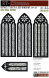 RT-Diorama 35768 Gothic Stained Glass Windows [Type 02] 1/35