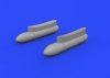 Eduard 648370 Typhoon Mk. Ib fuel tanks EDUARD, HASEGAWA 1/48