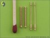 Master AM-32-002 German aircraft machine gun MG-17 barrels (2pcs) (1:32)
