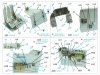 Quinta Studio QD32209 A-20G Havoc 3D-Printed coloured Interior on decal paper (HK Models) 1/32