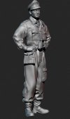 Panzer Art FI35-081 Waffen-SS tank officer Kursk battle No.1 1/35