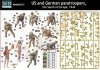 Master Box 35157 US and German Paratroopers (Southf Europe, 1944) (1:35)