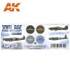 AK Interactive AK11727 WWII RAF SEAC AIRCRAFT COLORS 4x17 ml