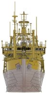 Hasegawa HP001 Antarctic research ship Soya Second Antarctic expedition 1/250