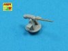 Aber 350L-34 Set of 16 pcs 102 mm QF Mk.V barrels for Royal Navy (1:350)