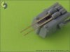 Master SM-350-058 Scharnhorst armament with blastbags - 28cm (9pcs), 15cm (12pcs), 10,5cm (14pcs) barrels