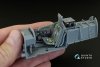 Quinta Studio QD32004 P-51D (Late) 3D-Printed & coloured Interior on decal paper (for Tamiya kit) 1/32