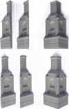 RT-Diorama 35017 Bridge Pillars (6pcs) 1/35