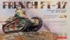 Meng Model TS-011 FRENCH FT-17 LIGHT TANK (RIVETED TURRET) (1:35)