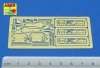 Aber 35A116 Additional accessories for U.S. vehicles like: tools, rifle and jerry can racks (1:35)