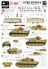Star Decals 35-980 Berlin 2. Tanks and Trams inside the capital 1/35