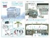 Quinta Studio QDS-35068 KAMAZ-43509 3D-Printed & coloured Interior on decal paper (Zvezda) (Small version) 1/35
