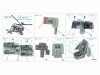 Quinta Studio QD+72152 AH-64D early 3D-Printed coloured Interior on decal paper (Academy)(with 3D-printed resin part) 1/72