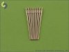 Master SM-350-054 IJN Akizuki armament - 10cm/65 (8pcs) barrels