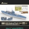 FlyHawk Model FH1118S HMS Duke of York 1943 - Deluxe Edition 1/700