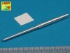 Aber 35L-103 Barrel for US 37 mm M6 gun fit to M8 Greyhound,M3,M5,Grant and Lee tanks (1:35)	