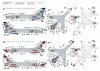 Hobby 2000 72074 F-8E Crusader Marines ( ACADEMY + CARTOGRAF + MASKI ) 1/72