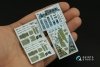Quinta Studio QD48018 Su-34 3D-Printed coloured Interior on decal paper (KittyHawk) 1/48