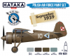 Hataka HTK-BS01 BLUE LINE – Polish Air Force paint set 4x17ml