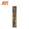 AK Interactive AK9104 BRASS PIPES 0.5MM Ø. 5 UNITS.