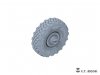 E.T. Model P35-155 U.S.Army Stryker Armored Vehicle Sagged Wheels For TRUMPETER Kit 1/35