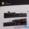 KELIK K72077 Gloster Meteor F.8 interior 3D decals for Airfix kit 1/72