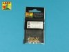 Aber 16110 Turned imitation of Hexagonal bolts &amp;amp;amp;amp;amp; nuts 1,6 x 4,0 mm x 15 pcs. And 1,6mm nuts x 10 pcs. (1:16)