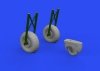 Eduard 648608 Do 17Z wheels for EDUARD/ICM 1/48