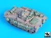 Black Dog T72100 British Warrior accessories set for Trumpeter 1/72