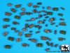 Black Dog T72057 Tentage plus bedrols 3 accessories set 1/72